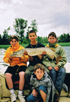 Une semaine d'anthologie pour ces ados. Brochet 1,15 m